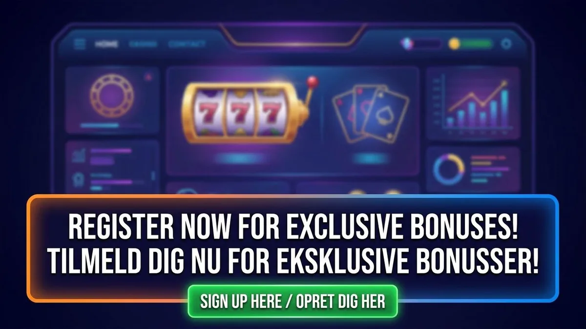 Registrering med bonus hos Slots Mafia